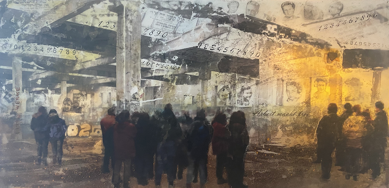 PORTEURS DE MEMOIRE. PLEXIGLASS. 2020-2021